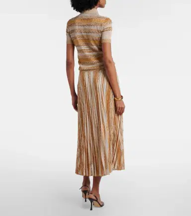 Missoni Plissé printed midi skirt | Thumbnail 2