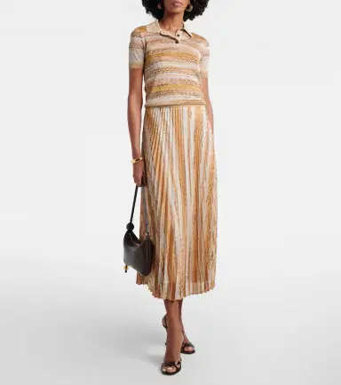 Missoni Plissé printed midi skirt | Thumbnail 3
