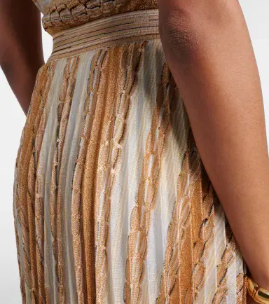 Missoni Plissé printed midi skirt | Thumbnail 4