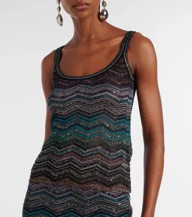 Missoni Zigzag lamé top | Thumbnail 4