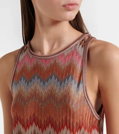 Missoni Zigzag lamé tank top | Thumbnail 2