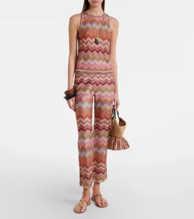 Missoni Zigzag lamé tank top | Thumbnail 3