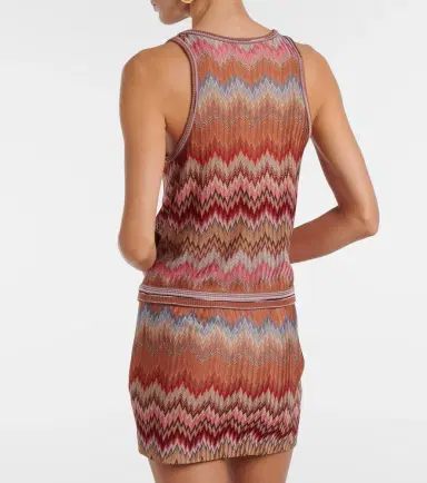Missoni Zigzag lamé tank top | Thumbnail 4