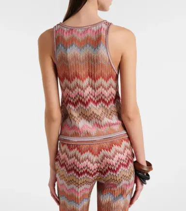 Missoni Zigzag lamé tank top | Thumbnail 6