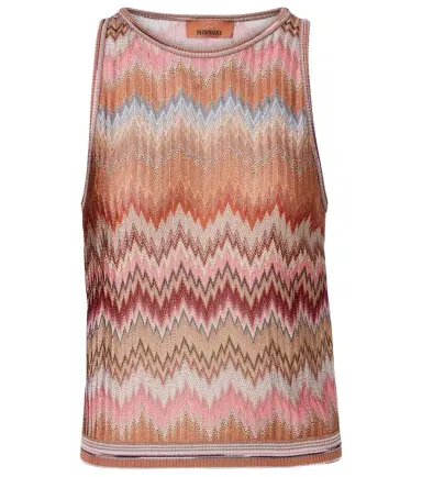 Missoni Zigzag lamé tank top | Thumbnail 1