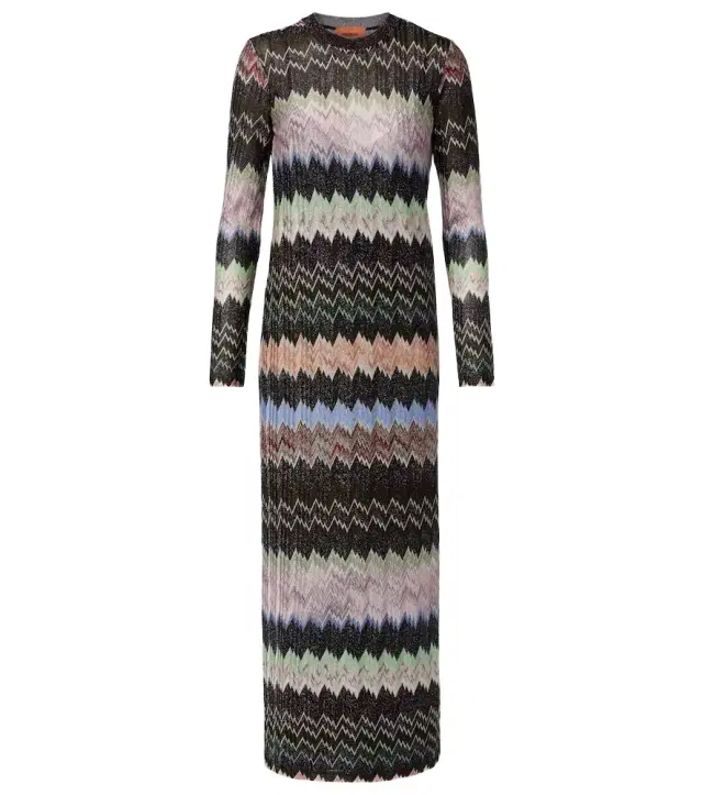 Missoni Jacquard lamé maxi dress
