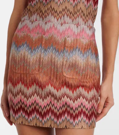 Missoni Zigzag lamé miniskirt | Thumbnail 2