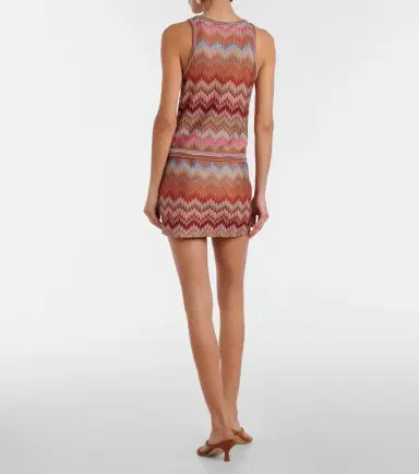 Missoni Zigzag lamé miniskirt | Thumbnail 3