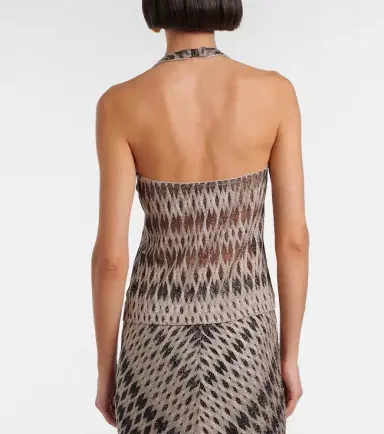 Missoni Halterneck lamé top | Thumbnail 5