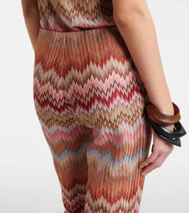 Missoni Zigzag high-rise cropped slim pants | Thumbnail 4