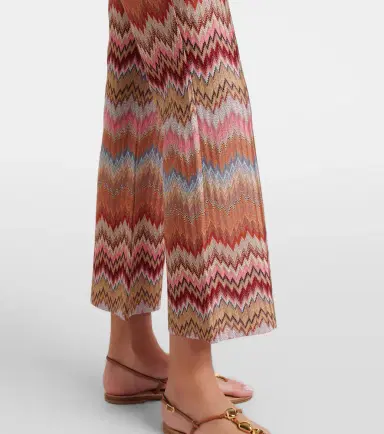 Missoni Zigzag high-rise cropped slim pants | Thumbnail 5