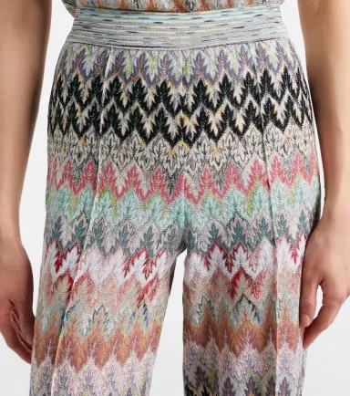 Missoni Zigzag lamé straight pants | Thumbnail 2