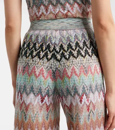 Missoni Zigzag lamé straight pants | Thumbnail 4