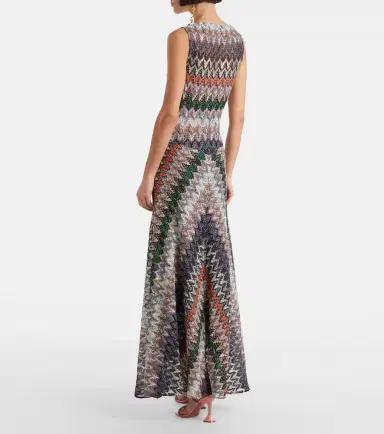 Missoni Zigzag lamé maxi dress | Thumbnail 5
