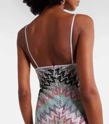 Missoni Zigzag lamé midi dress | Thumbnail 6