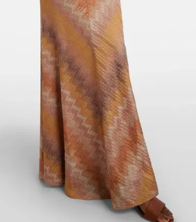 Missoni Zigzag lamé maxi skirt | Thumbnail 3