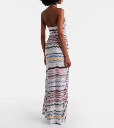 Missoni Zigzag knitted maxi dress | Thumbnail 4