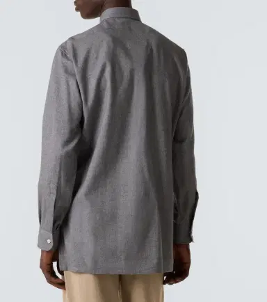 Charvet Cotton flannel shirt | Thumbnail 6 Charvet Cotton flannel shirt | Thumbnail 6