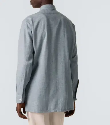 Charvet Cotton flannel shirt | Thumbnail 2 Charvet Cotton flannel shirt | Thumbnail 2