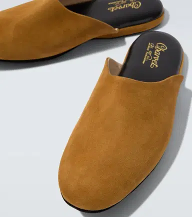 Charvet Leather-lined suede slippers | Thumbnail 5 Charvet Leather-lined suede slippers | Thumbnail 5