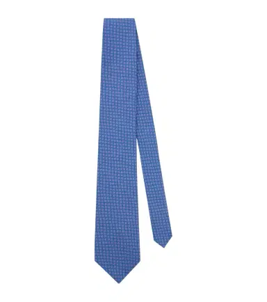 Charvet Polka-dot silk jacquard tie | Thumbnail 1
