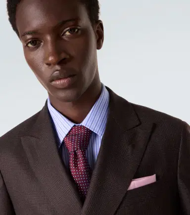 Charvet Polka-dot silk jacquard tie | Thumbnail 2 Charvet Polka-dot silk jacquard tie | Thumbnail 2