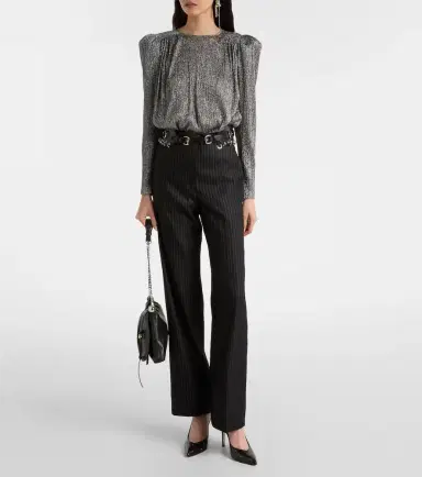 Isabel Marant Eylia pleated top | Thumbnail 2