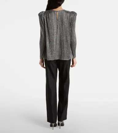 Isabel Marant Eylia pleated top | Thumbnail 3