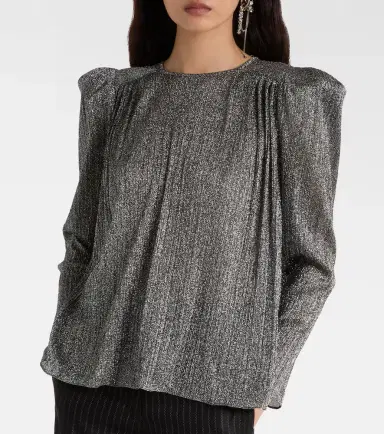 Isabel Marant Eylia pleated top | Thumbnail 5