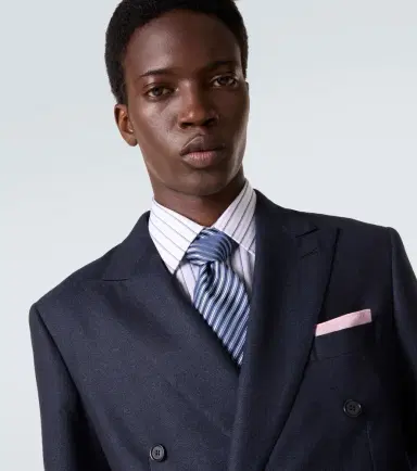 Charvet Striped silk jacquard tie | Thumbnail 2 Charvet Striped silk jacquard tie | Thumbnail 2