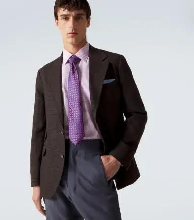 Charvet Silk jacquard tie | Thumbnail 2