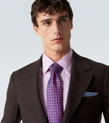 Charvet Silk jacquard tie | Thumbnail 3