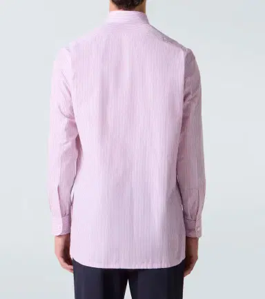 Charvet Striped cotton poplin shirt | Thumbnail 6 Charvet Striped cotton poplin shirt | Thumbnail 6