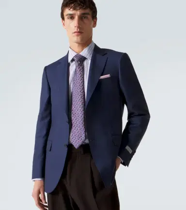 Charvet Silk jacquard tie | Thumbnail 3