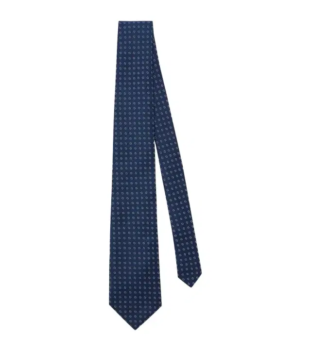 Silk jacquard tie