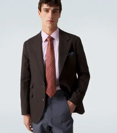 Charvet Silk jacquard tie | Thumbnail 2
