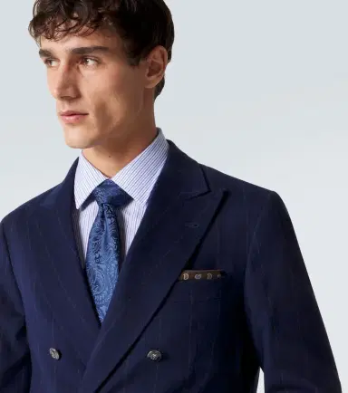 Charvet Paisley silk jacquard tie | Thumbnail 3