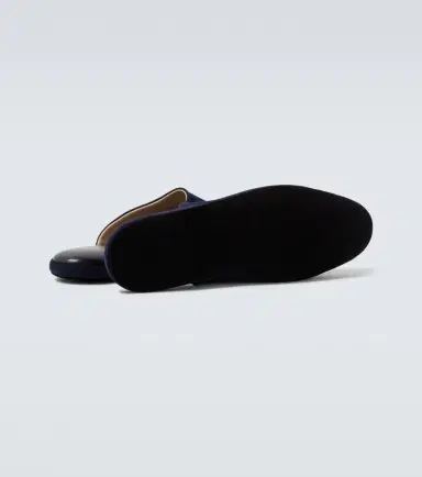 Charvet Leather-lined suede slippers | Thumbnail 3 Charvet Leather-lined suede slippers | Thumbnail 3