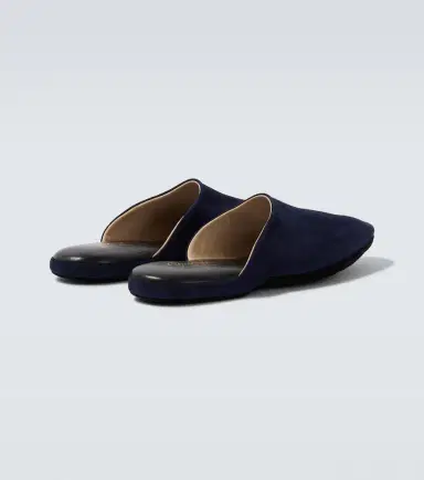 Charvet Leather-lined suede slippers | Thumbnail 5 Charvet Leather-lined suede slippers | Thumbnail 5