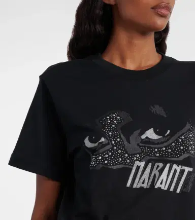 Marant Étoile Zoeline printed cotton jersey T-shirt | Thumbnail 2