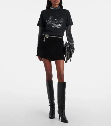 Marant Étoile Zoeline printed cotton jersey T-shirt | Thumbnail 3