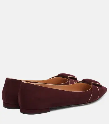 Gianvito Rossi Suede ballet flats | Thumbnail 3 Gianvito Rossi Suede ballet flats | Thumbnail 3