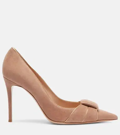 Gianvito Rossi Suede pumps | Thumbnail 4 Gianvito Rossi Suede pumps | Thumbnail 4