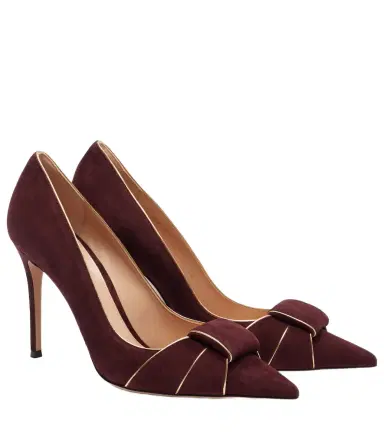 Gianvito Rossi Suede pumps | Thumbnail 1 Gianvito Rossi Suede pumps | Thumbnail 1