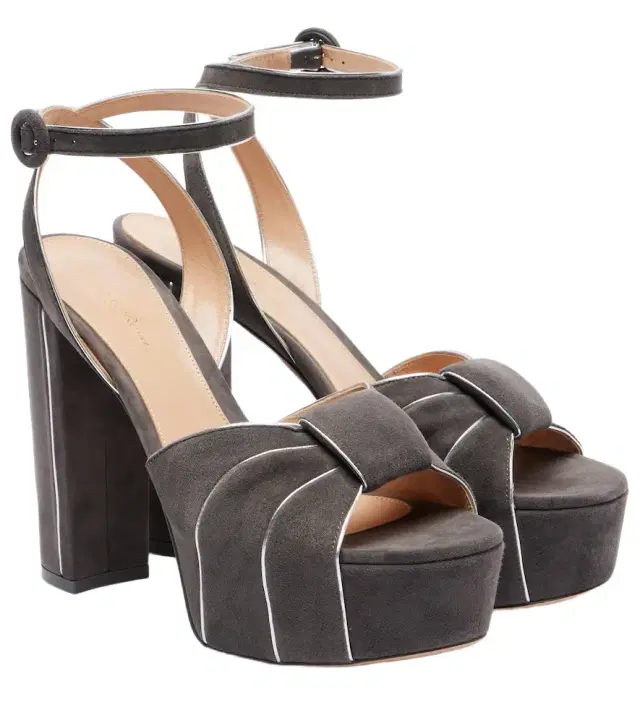 Gianvito Rossi 125 suede platform sandals