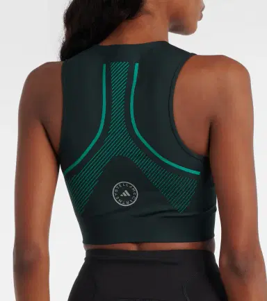 Adidas by Stella McCartney Logo crop top | Thumbnail 3