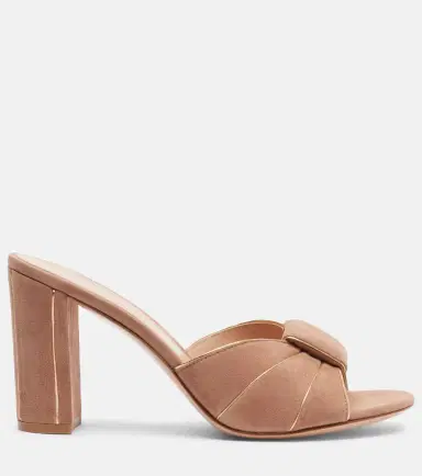 Gianvito Rossi Suede mules | Thumbnail 4