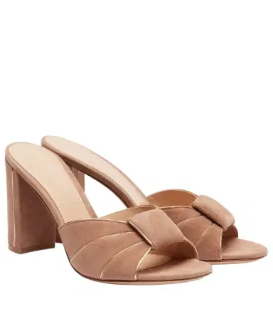 Gianvito Rossi Suede mules | Thumbnail 1