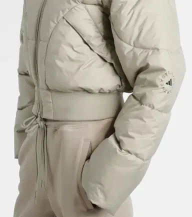 adidas by Stella McCartney Quilted cropped puffer jacket | Thumbnail 6