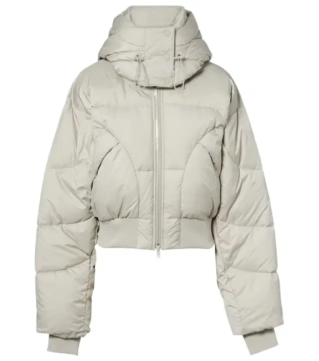 Adidas by Stella McCartney Quilted cropped puffer jacket